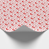 Love Hearts Cadeaupapier (Hoek)