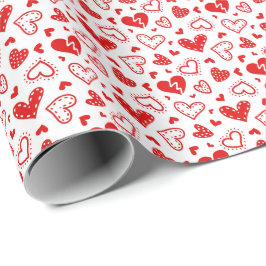 Love Hearts Cadeaupapier