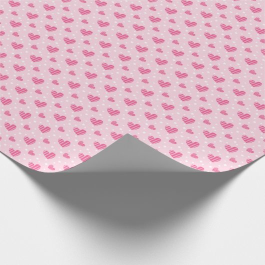 Love Hearts Cadeaupapier (Hoek)