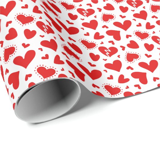 Love Hearts Cadeaupapier (Rol Hoek)