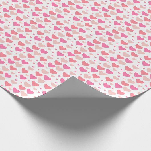 Love Hearts Cadeaupapier (Hoek)