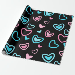 Love Hearts Cadeaupapier