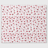 Love Hearts Cadeaupapier (Vlak)