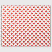 Love Hearts Cadeaupapier (Vlak)