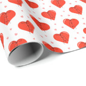 Love Hearts Cadeaupapier (Rol Hoek)