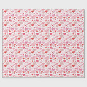 Love Hearts Cadeaupapier (Vlak)