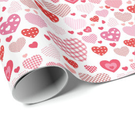 Love Hearts Cadeaupapier