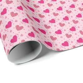 Love Hearts Cadeaupapier