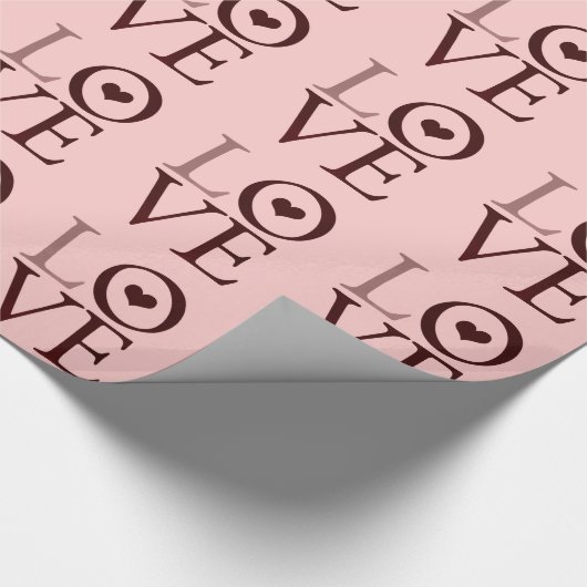 Love Hearts Cadeaupapier (Hoek)
