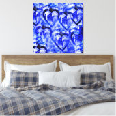 Love Hearts Canvas Afdruk (Insitu (Slaapkamer))