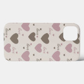Love Hearts Case-Mate iPhone Case (Achterkant (horizontaal))