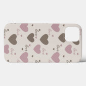Love Hearts Case-Mate iPhone Case (Achterkant (horizontaal))