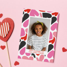 LOVE HEARTS COLLAGE FOTO KLASKAMER VALENTIJN NOTITIEKAARTJE