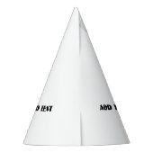 Love Hearts Custom Add Text Craft Supplies Schatti Feesthoedjes (Achterkant)