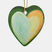Love Hearts Custom Holiday Gift Ornaments Keramisch Ornament (Links)
