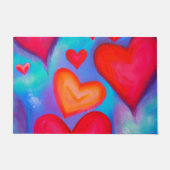 Love Hearts Deurmat (Voorkant)