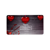 Love Hearts Etiket (Voorkant)