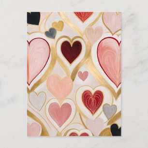 Love Hearts Feestdagenkaart