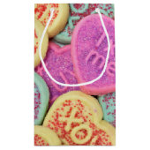 Love Hearts for Valentijnsdag Klein Cadeauzakje (Achterkant)