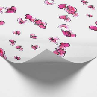 Love Hearts Forever Wrapping Paper Cadeaupapier