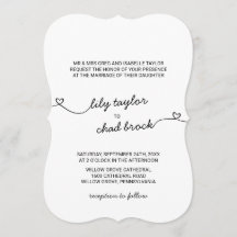 Love Hearts Formal Wedding