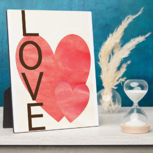 Love Hearts Fotoplaat