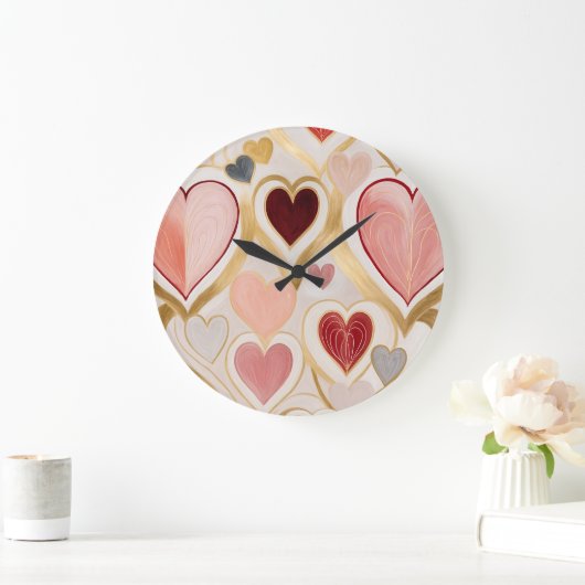 Love Hearts Grote Klok (Huis)