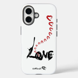 Love Hearts iPhone 16 Hoesje