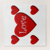 Love Hearts Jigzaag Puzzle Legpuzzel (Verticaal)