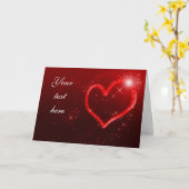 Love Hearts Kaart (Gele Bloem)