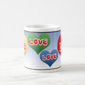 Love Hearts Koffiemok (Center)