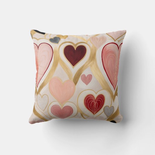 Love Hearts Kussen (Achterkant)