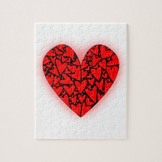Love Hearts Legpuzzel (Verticaal)