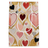 Love Hearts Medium Cadeauzakje (Achterkant)