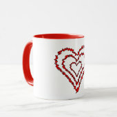 Love Hearts Mok (Voorkant links)