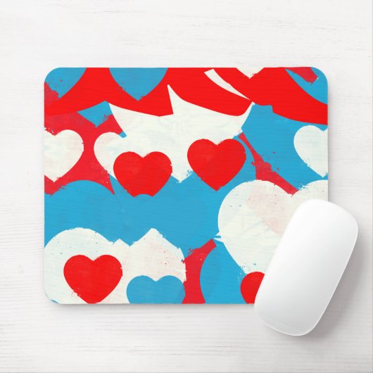 Love Hearts Muismat (Met muis)