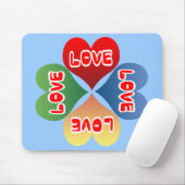Love Hearts Muismat (Met muis)