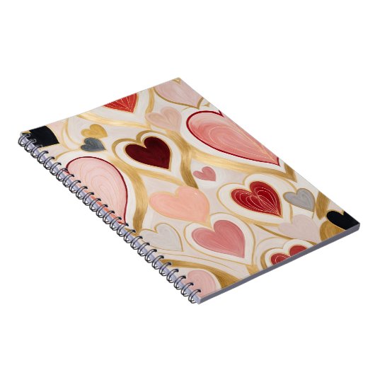 Love Hearts Notitieboek (Rechterzijde)