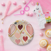 Love Hearts Papieren Bordje (Feest)