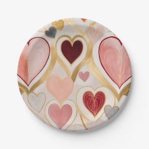 Love Hearts Papieren Bordje