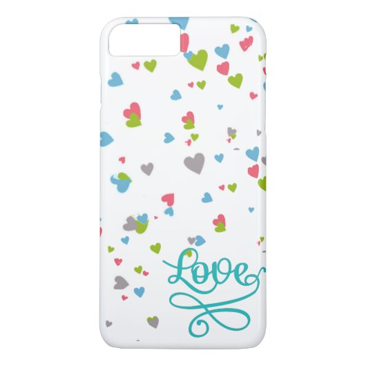 Love Hearts Phone Case (Achterkant)