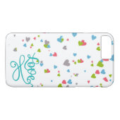 Love Hearts Phone Case (Achterkant (Horizontaal))