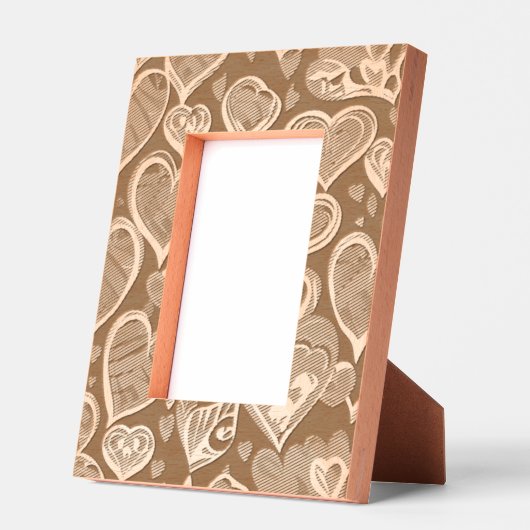 Love Hearts Photo Display for Couples Gegraveerde Lijstjes (Links)