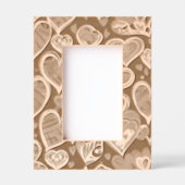 Love Hearts Photo Display for Couples Gegraveerde Lijstjes (Voorkant)