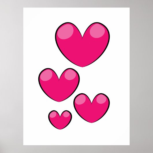 Love Hearts Poster (Voorkant)