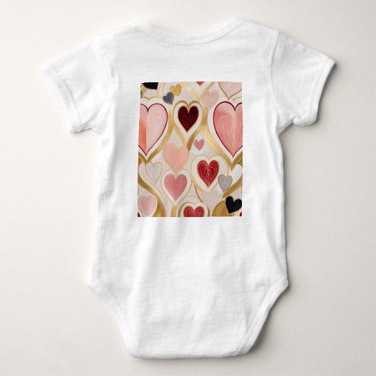 Love Hearts Romper (Achterkant)