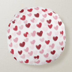 Love Hearts Rond Kussen