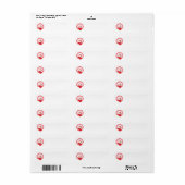 Love Hearts Round 23431661 LABEL (Full Sheet)