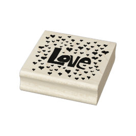Love Hearts Rubberstempel