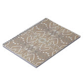 Love Hearts Sea Shells, Romantic Exotic Tropical Notitieboek (Linkerzijde)